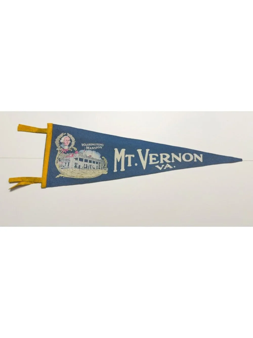 Vintage Mt. Vernon. Va pennant